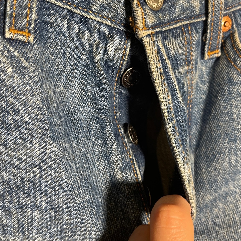 LEVIS WOMENS WEDGIE STRAIGHT JEAN 27 - Picture 4 of 7